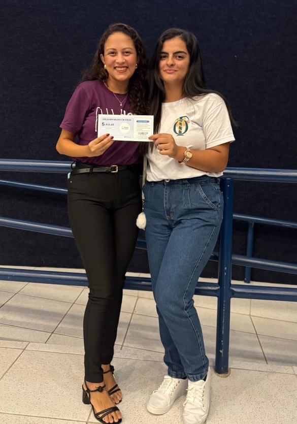 Vencedora do Sorteio English Experience